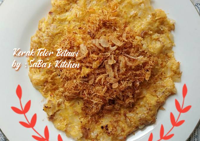 Resep Kerak Telor Betawi Oleh Saba S Kitchen Cookpad