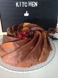 Foto resep Bolu marmer ekonomis