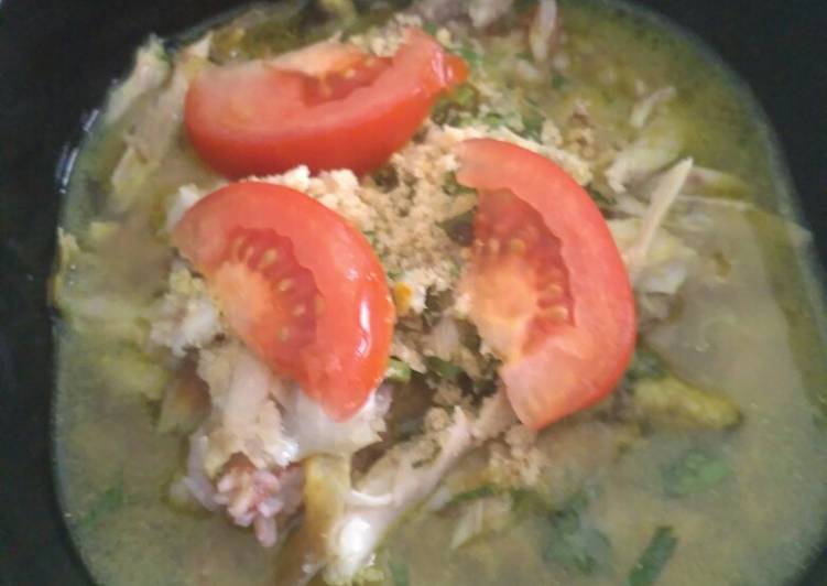 Resep Nasi Soto Ayam, Enak Banget