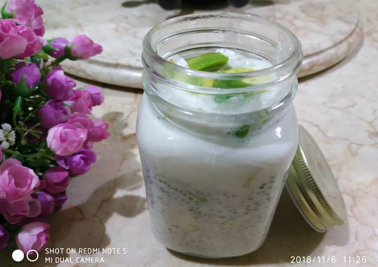 Resep Chia seeds avocado Anti Gagal