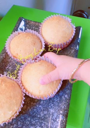 Hình của món Bánh Bông Lan Bắp - phiên bản em bé.
