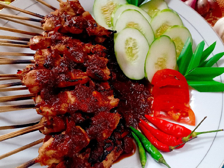 Resep Sate Plecing Daging Ayam, Bisa Manjain Lidah