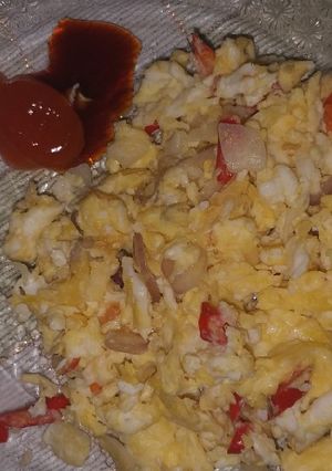 Foto resep Scrambled egg atau Orak Arik Telur