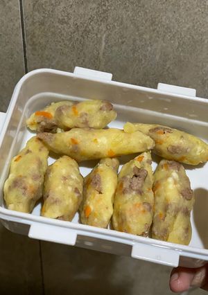 Foto resep Finger food mpasi 8 bulan + perkedel daging sapi