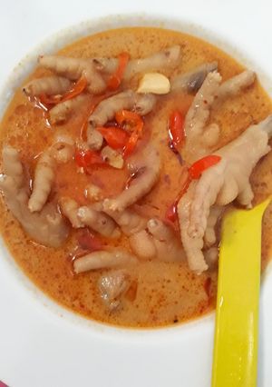 Foto resep 36. Ceker Kuah Kari Kental