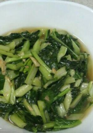 Foto resep Tumis Sawi Hijau Sederhana