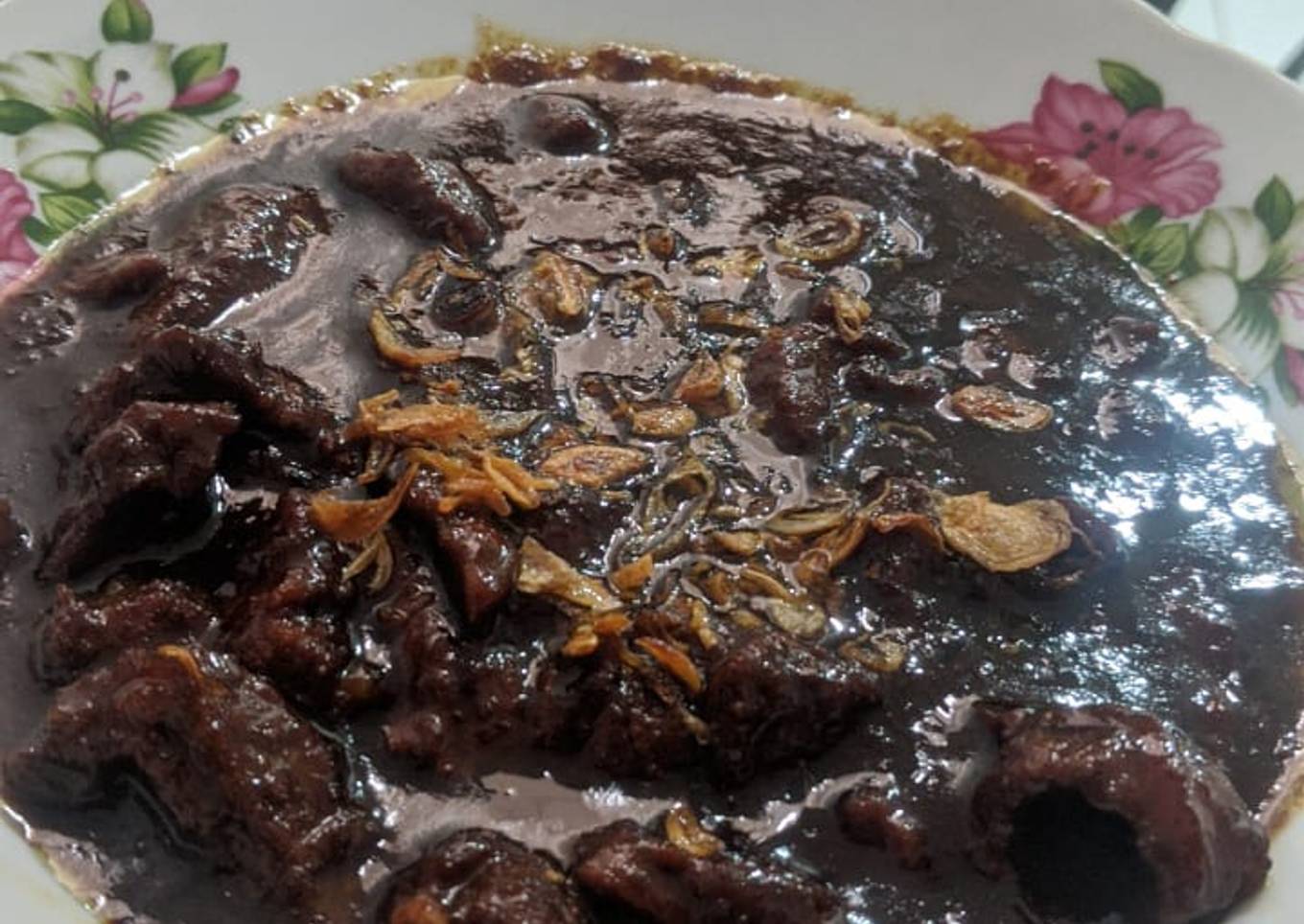 Krengsengan Daging Sapi