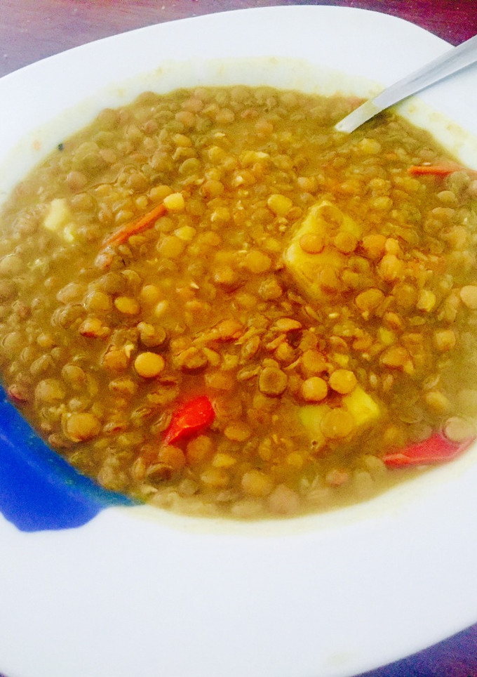 Una foto de Lentejas saludables