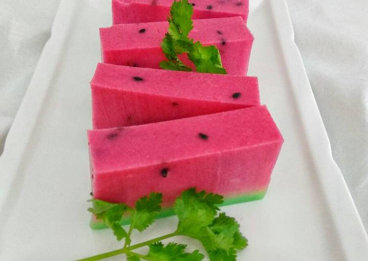 Puding semangka special