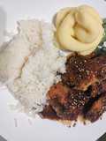 Milanesas de merluza con salsa Teriyaki