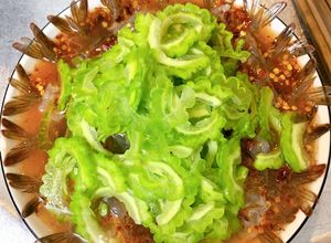 Hình của món Gỏi tôm sốt thái🤤 (tôm tê tái).