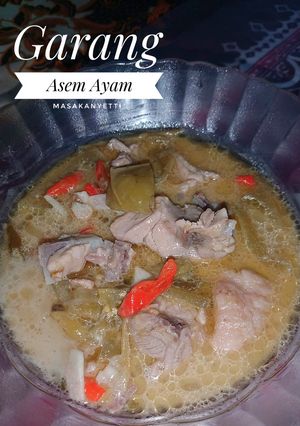 Foto resep Garang Asem Ayam No Kukus
