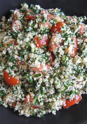 A picture of Tabbouleh.