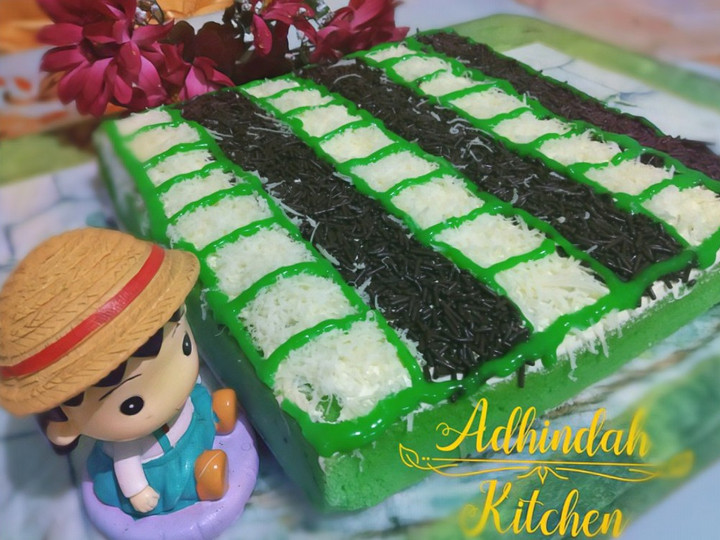 Resep Bolu Pandan Coklat Keju Anti Gagal