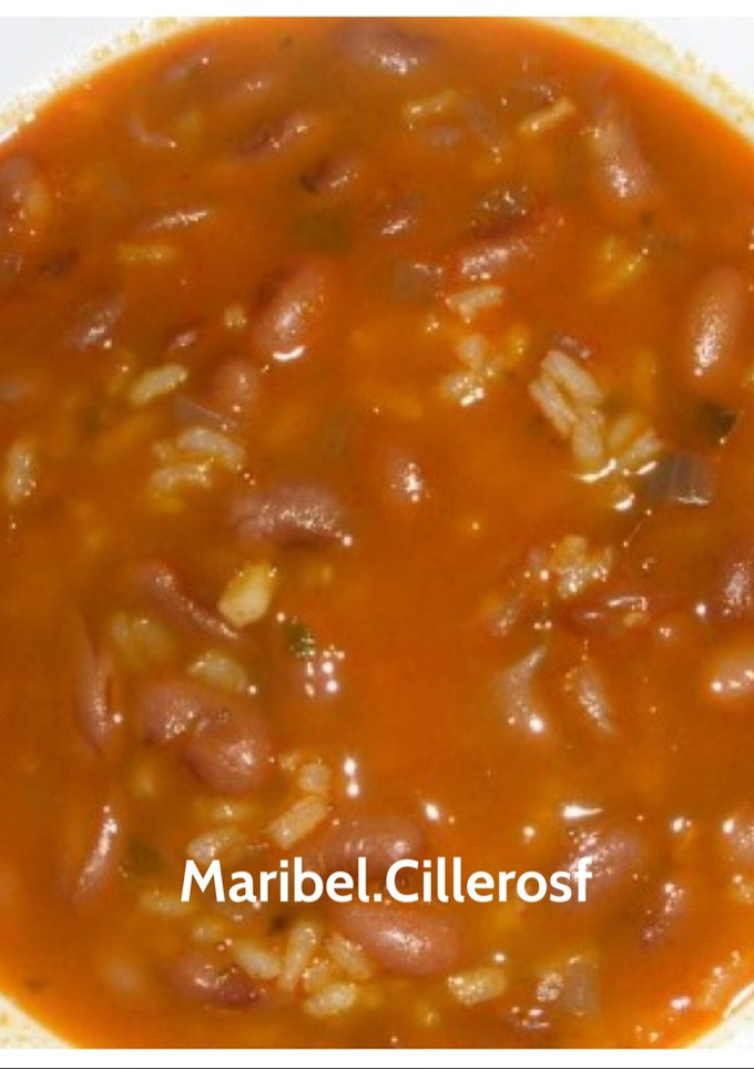 Una foto de Judías canela con arroz