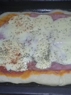 Una foto de Masa para pizza