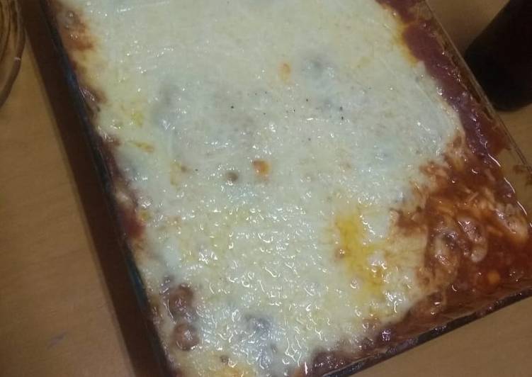 Lasanha de courgette (abobrinha)