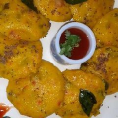A picture of Masala idli.