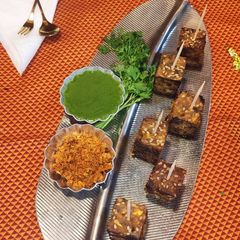 Traditional Cabbage Vadi A picture of Traditional Cabbage Vadi.