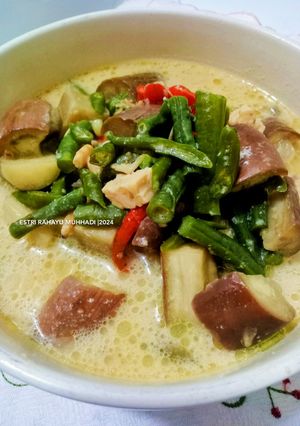 Foto resep Lodeh Terong Kacang Panjang