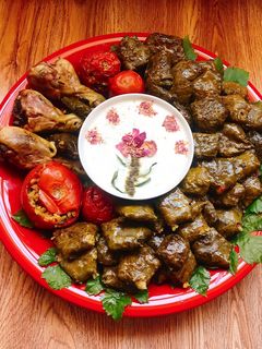 عکسی از دستور دلمه برگ مو ☘️