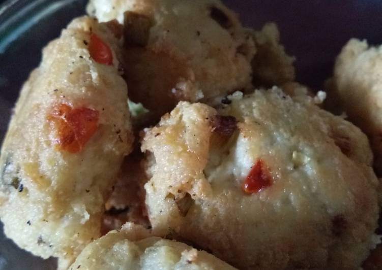 Perkedel Tahu Putih Simpel