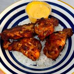 A picture of Spicy Chicken wings.