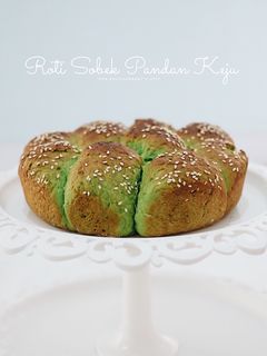Foto resep Roti Sobek Pandan Keju