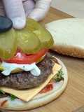 Veal Burger with Fried Potatoes
