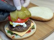 A picture of fried buns