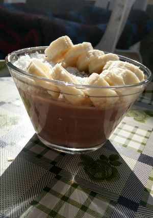 صورة لوصفة كاسترد الشوكولاته