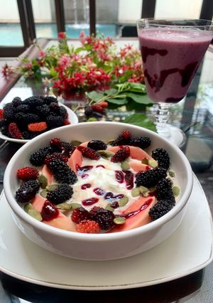 Foto resep Guava Berry Breakfast