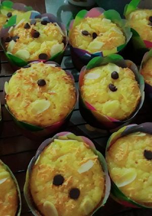Foto resep Muffin Tape Keju moist n fluffy ❤