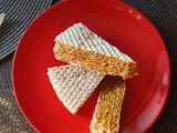 Вафельний тортик з арахісом