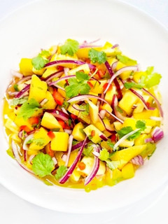 Una foto de Ceviche de mango