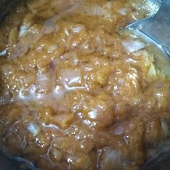 A picture of Red chilli chutney.