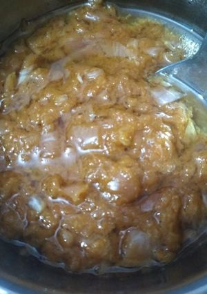 A picture of Red chilli chutney.