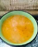 Sopa crema de calabaza light (sin lactosa, sin tacc)