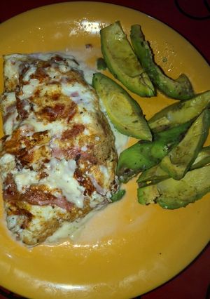 Una foto de Omelette con claras de huevos !!!cena súper proteica💪