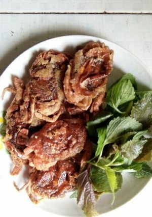 Hình của món Cua lột chiên.