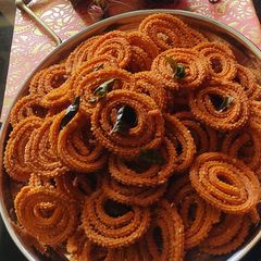 A picture of Chakli.