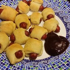 A picture of Brad's Lil smokie appetizer.