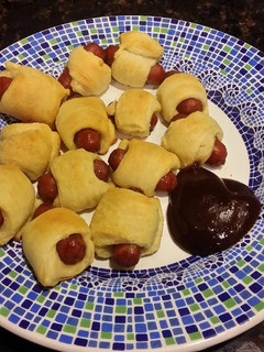 A picture of Brad's Lil smokie appetizer.