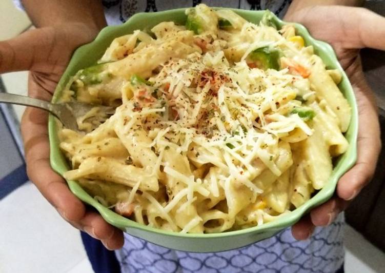 Recipe of Favorite No maida White sauce Pasta