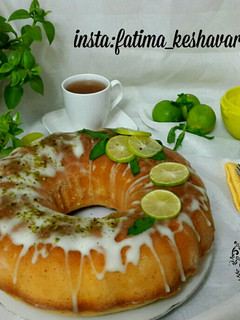 عکسی از دستور کیک لیمو ترش 🍈🍈