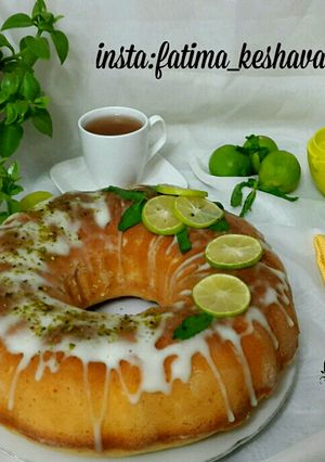 عکسی از دستور کیک لیمو ترش 🍈🍈