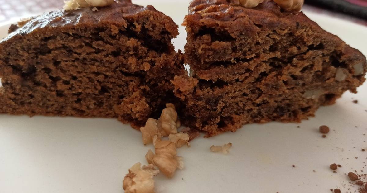 Dates and walnut whole wheat flour cake Recipe by Pallavi Porwal Cookpad