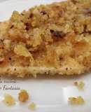 Petto di pollo impanato con mollica di pane, senza uova