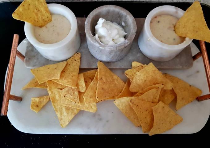 Recipe of Homemade My Melted in the oven Cheese fondue with extras 😁