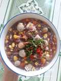 Brown Rice Porridge with Mushrooms (Vegan)